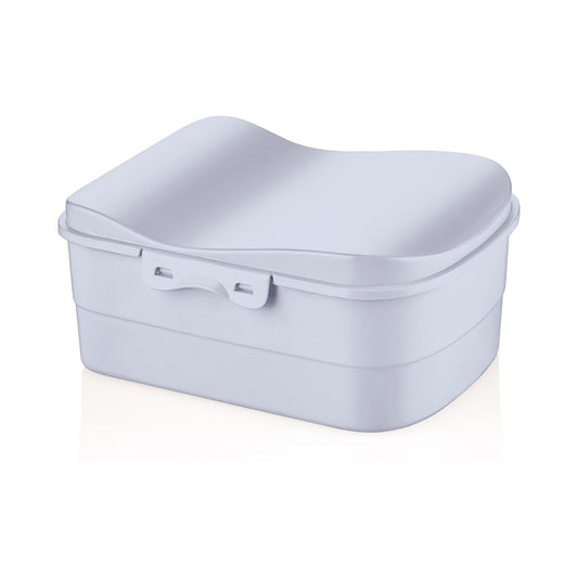 Luna Colored Lunch Box with Clip Locks