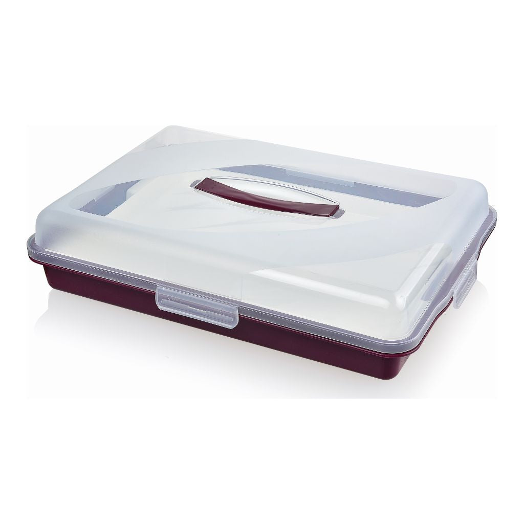 Luna Pastry Container With Tray