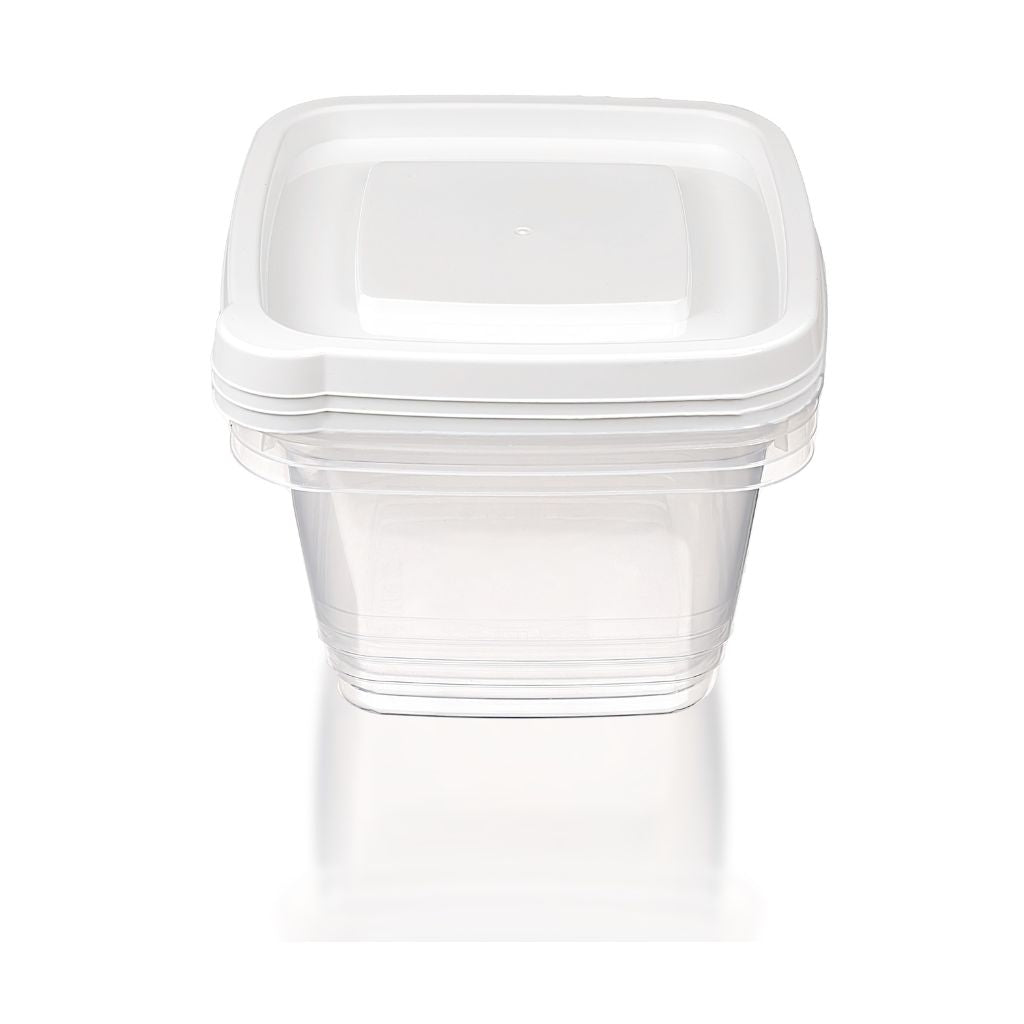 Eco-Fresh Square Storage Container 1360ML Set of 3 PCS