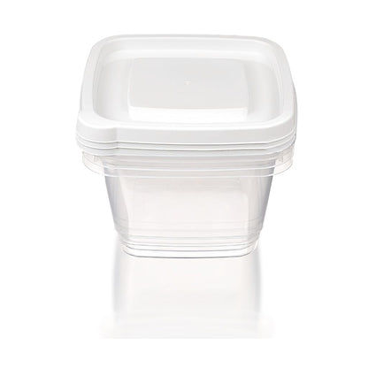 Eco-Fresh Square Storage Container 1360ML Set of 3 PCS